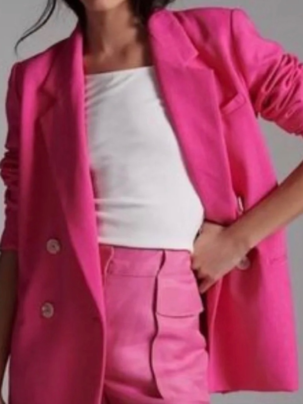 🔥🔥 Anthropologie Maeve Double-Breasted Blazer